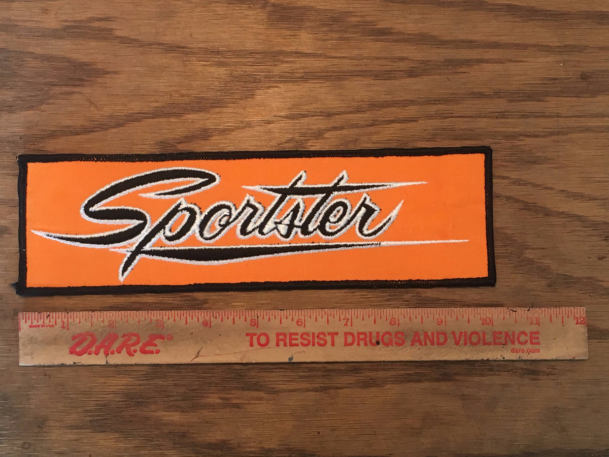 Vintage Deadstock Genuine Harley Davidson Sportster Patch Sporty Parts