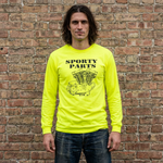 Load image into Gallery viewer, Ironhead Motor Long Sleeve Tee - Safety Green
