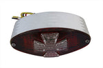 Load image into Gallery viewer, Cat Eye Tail Light with Maltese Cross
