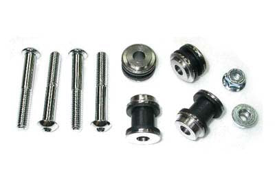 Quick Detach Sissy Bar Side Plates & Hardware