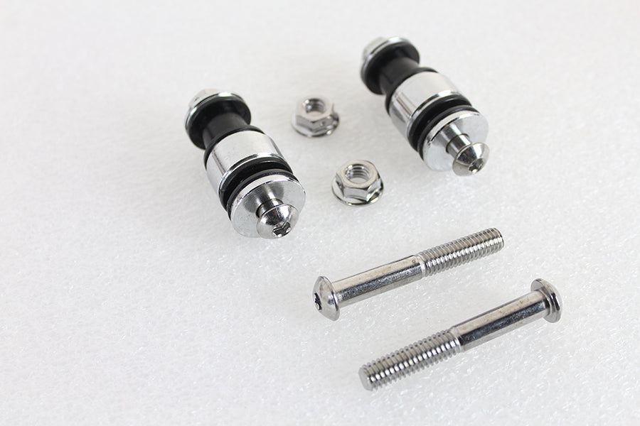 Quick Detach Sissy Bar Side Plates & Hardware