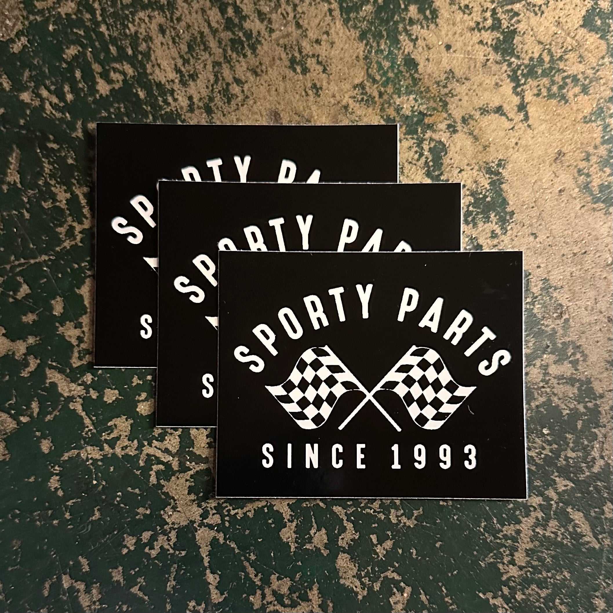 Checker Flag Sticker – Sporty Parts