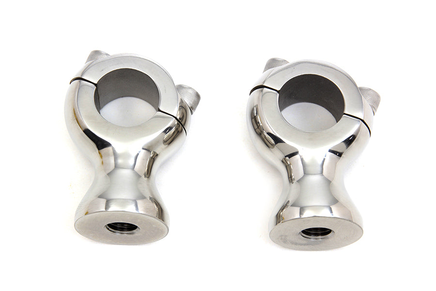 1 3/4" Polished Stainless Riser Set
