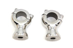 Load image into Gallery viewer, 1 3/4&quot; Polished Stainless Riser Set
