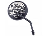 Load image into Gallery viewer, 4 1/2&quot; Round Skull Mirror Set
