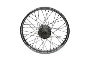 Twisted Spoke Front Wheel