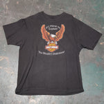 Load image into Gallery viewer, Vintage Harley Davidson Licensed Eagle with Bar &amp; Shield Tee
