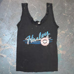 Load image into Gallery viewer, Vintage 1989 Harley Davidson Precious Cargo Ladies Lace Trim Tank Top
