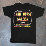 Load image into Gallery viewer, Vintage 1990 Iron Horse Saloon Mortorcycle Mardi Gras Tee Shirt
