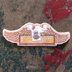 Load image into Gallery viewer, Vintage Licensed Velvet Harley Davidson Embroidered Eagle &amp; Bar Patch
