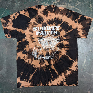 Hand Tie-Dyed Ironhead Motor Tee