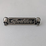 Load image into Gallery viewer, Vintage 1976 Harley Sportster Skull Pin
