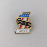 Load image into Gallery viewer, Vintage 1976 Harley AMF Sportster Pin
