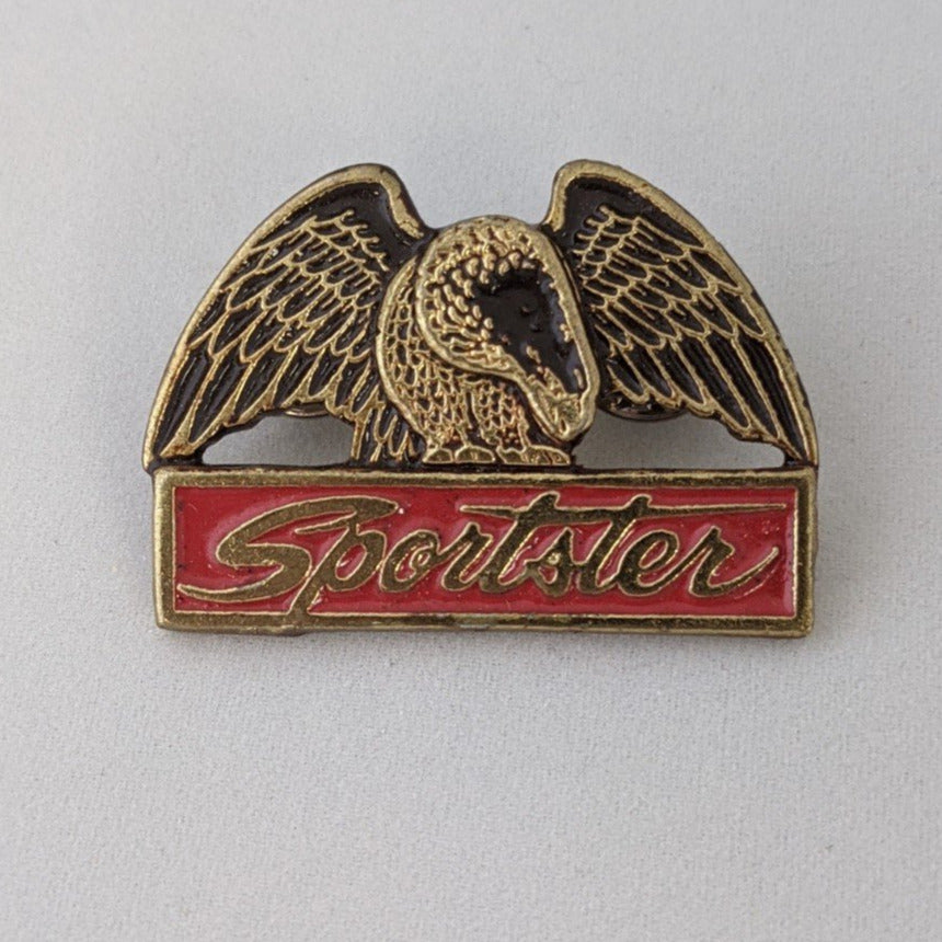 Vintage 1976 Spread Eagle Harley Sportster Pin