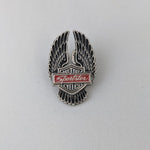 Load image into Gallery viewer, Vintage 1976 Tall Wings Harley Sportster Bar &amp; Shield Pin
