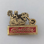 Load image into Gallery viewer, Vintage 1976 Harley Sportster Chopper Couple Pin
