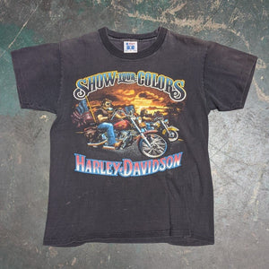 Vintage Show Your Colors Licensed Harley Davidson Tee